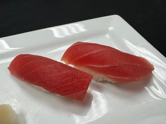 Tuna Maguro Nigiri.