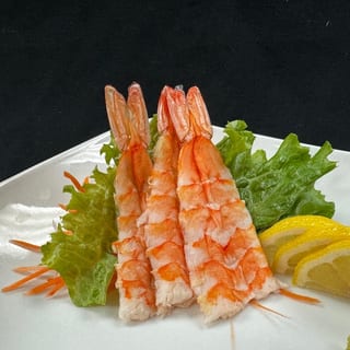 Cooked Shrimp Ebi Sashimi