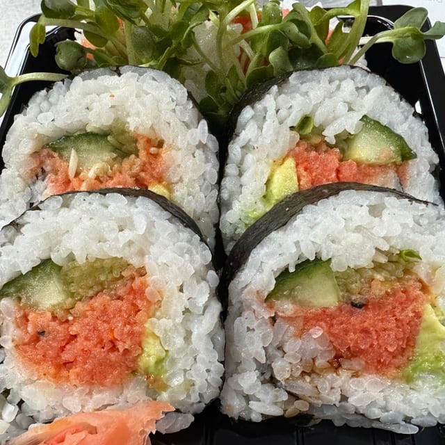 Spicy tuna roll.