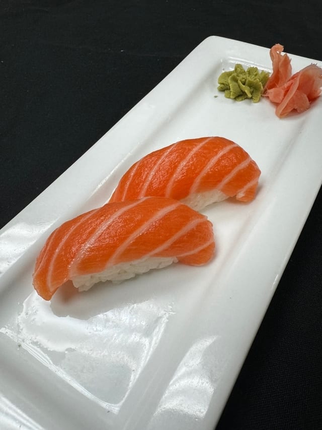 Salmon Sake Nigiri.
